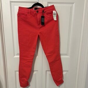 Kut from the Kloth Red Ankle Cropped Jeans